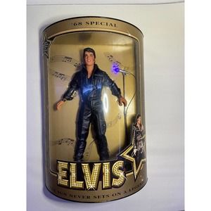 Hasbro Teen Idol 68 Special Elvis Presley Figure, 12" In Black Leather